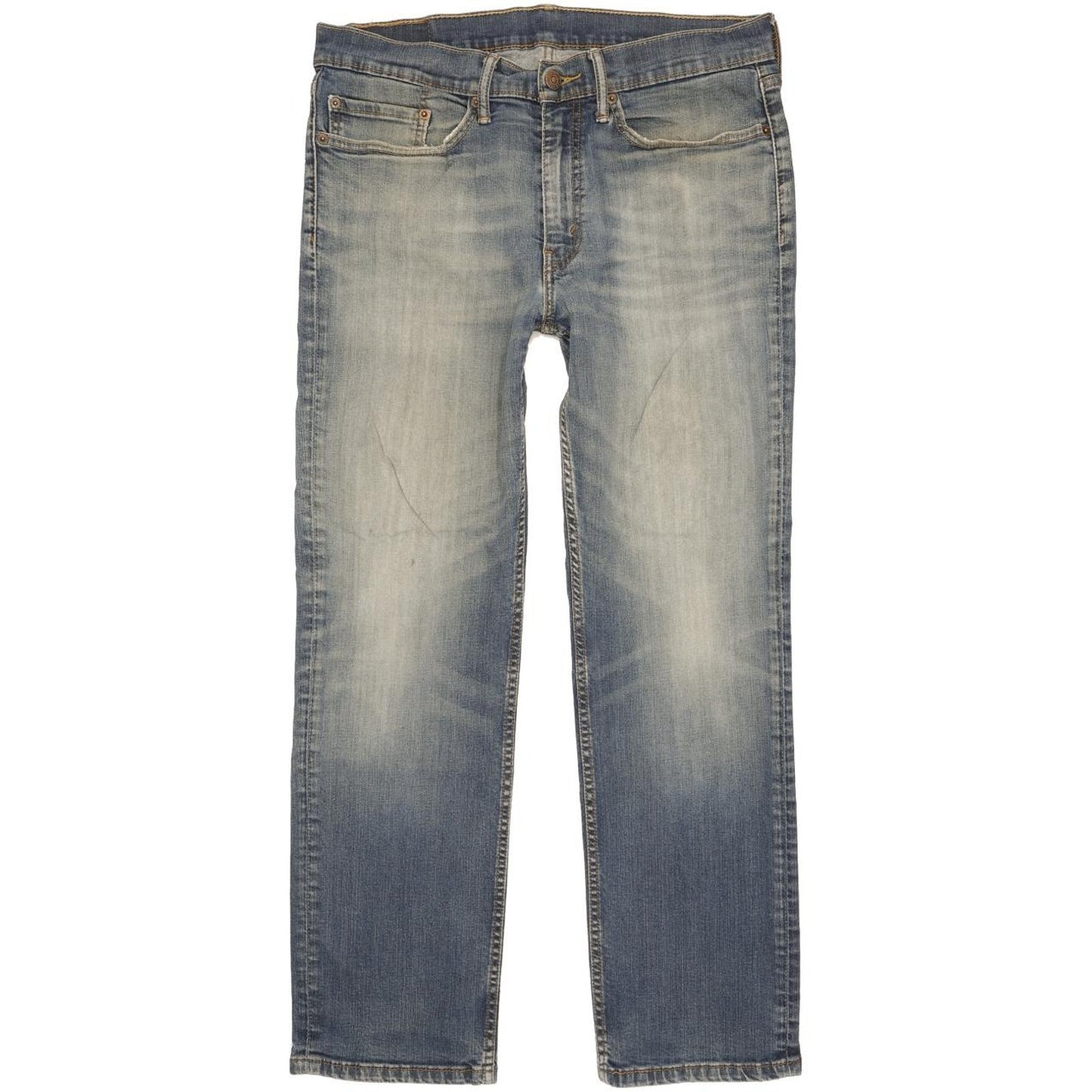 Levi's 514 Men Blue Straight Slim Stretch Jeans W34 L29