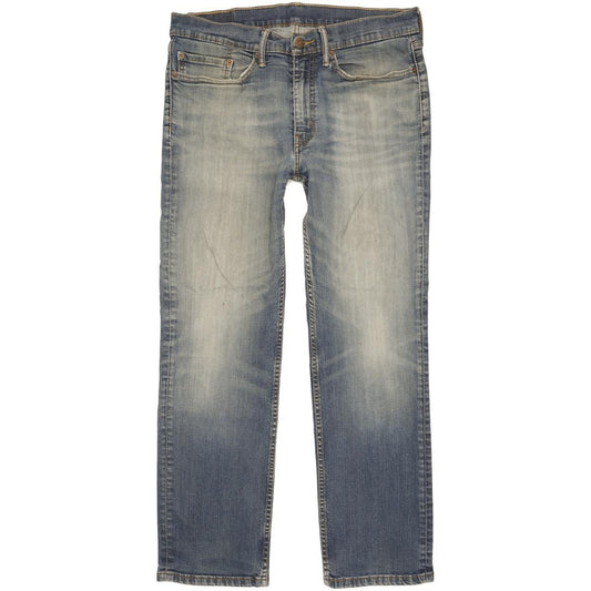 Levi's 514 Men Blue Straight Slim Stretch Jeans W34 L29