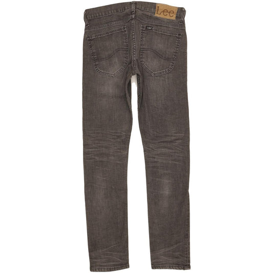 Lee Ramone Women Grey Tapered Slim Stretch Jeans W32 L30