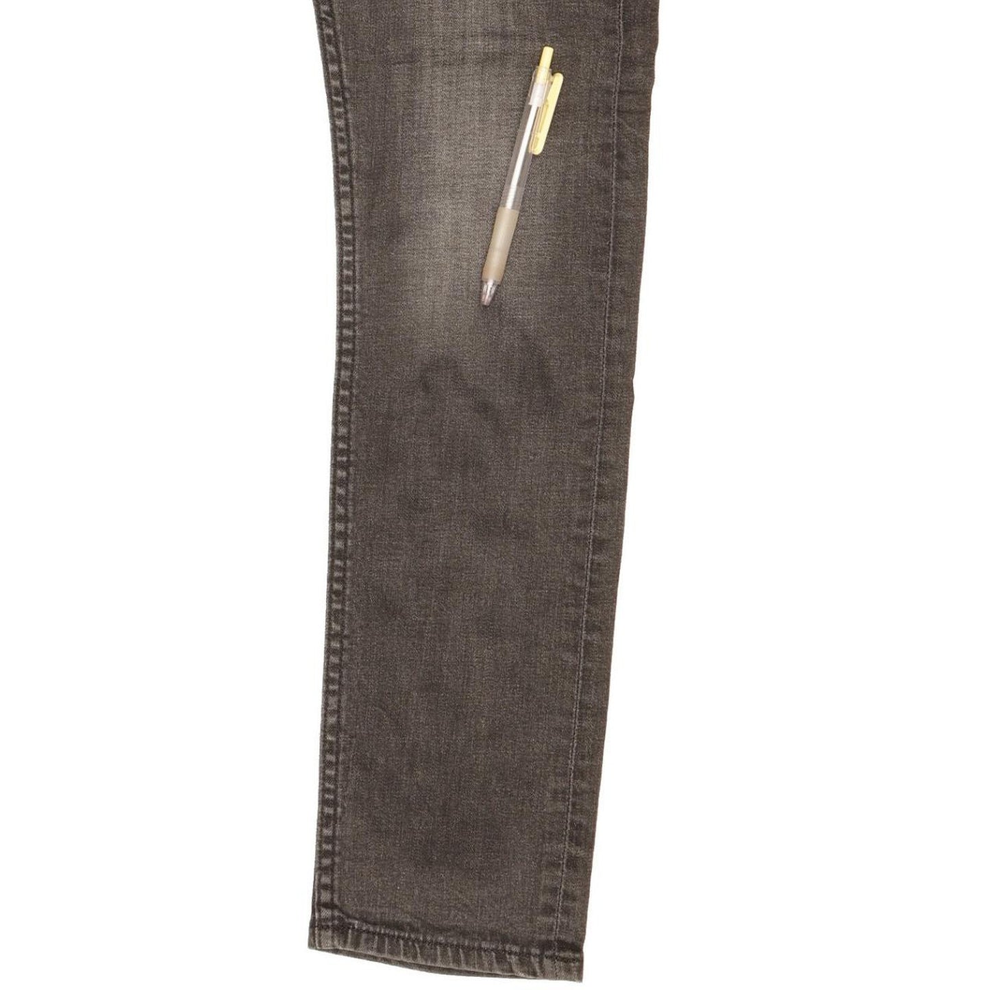 Lee Ramone Women Grey Tapered Slim Stretch Jeans W32 L30