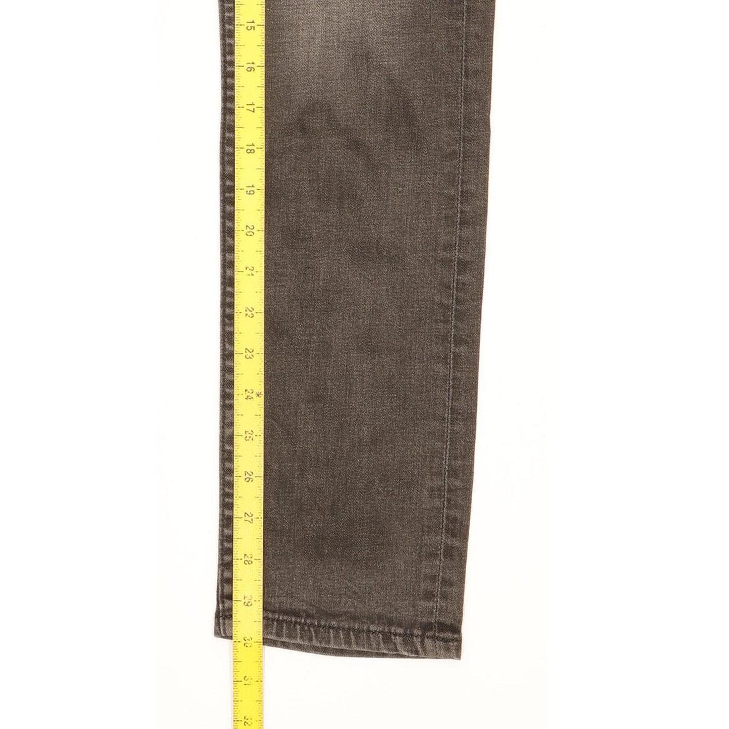 Lee Ramone Women Grey Tapered Slim Stretch Jeans W32 L30