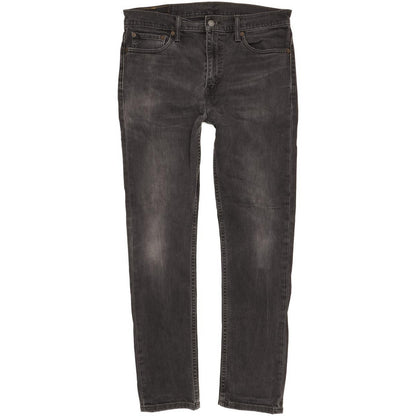 Levi's 510 Black Skinny Slim Stretch Jeans High Waisted W33 L31