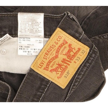 Levi's 510 Black Skinny Slim Stretch Jeans High Waisted W33 L31