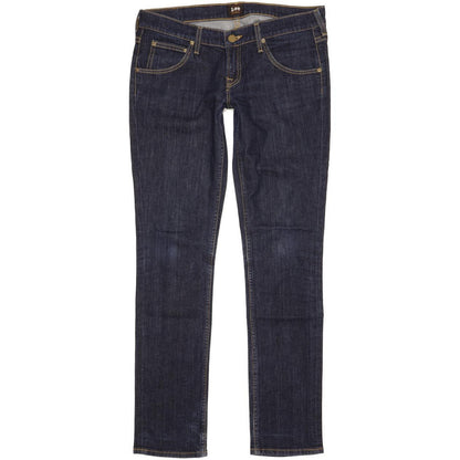 Lee Lynn Narrow Women Blue Straight Slim Stretch Jeans W31 L32