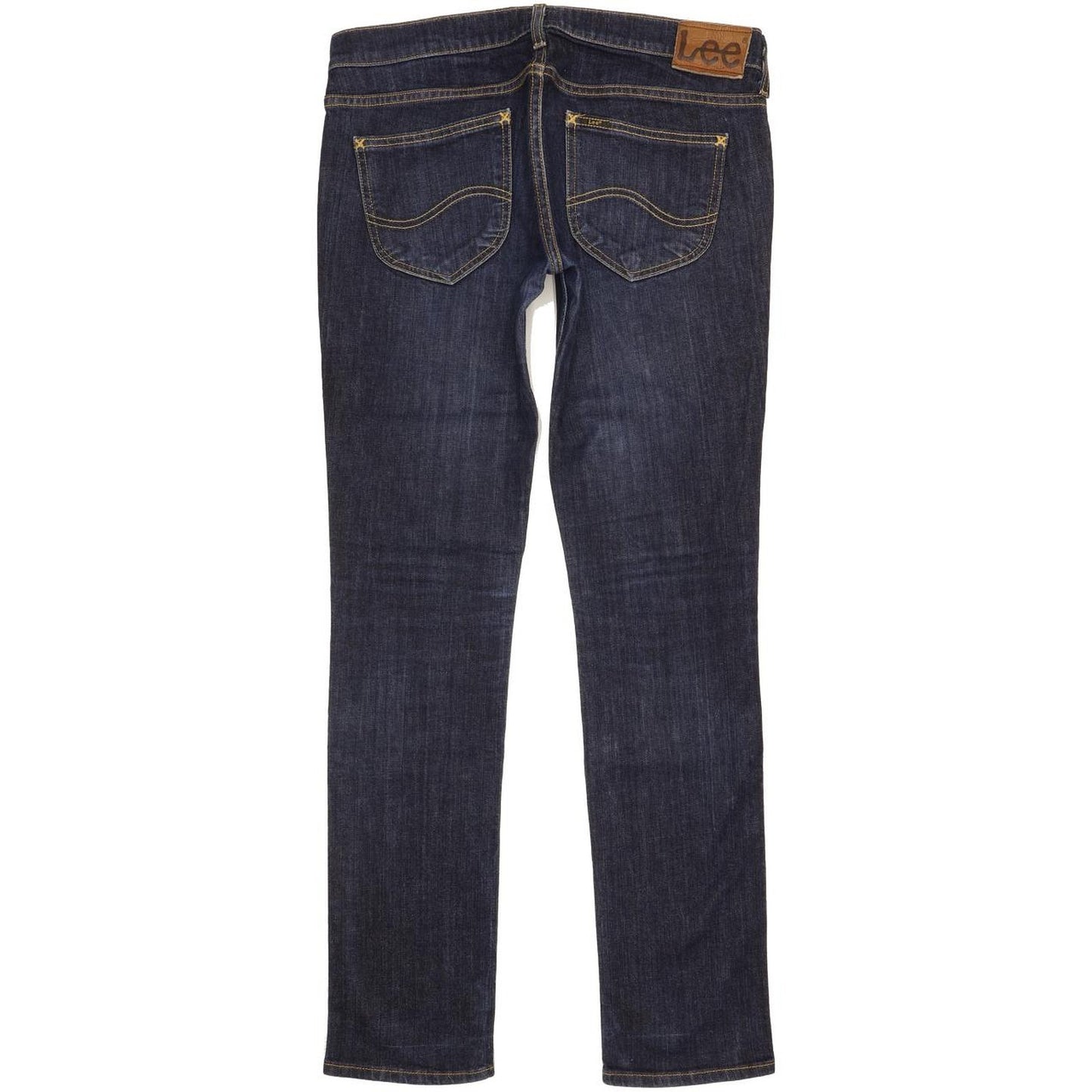 Lee Lynn Narrow Women Blue Straight Slim Stretch Jeans W31 L32