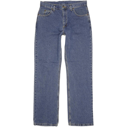 Lee Men Blue Straight Regular Jeans W33 L34