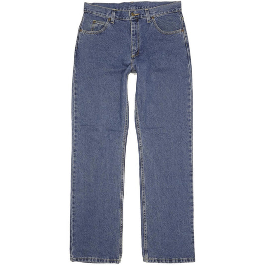 Lee Men Blue Straight Regular Jeans W33 L34