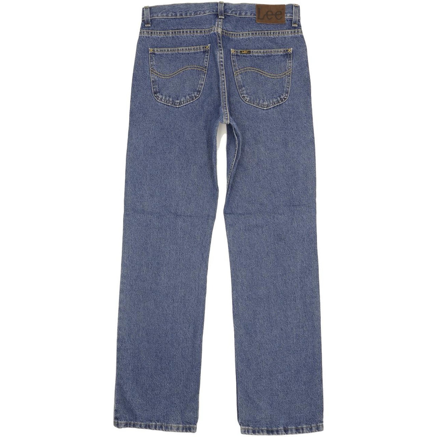 Lee Men Blue Straight Regular Jeans W33 L34