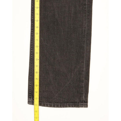 Levi's 506 Men Black Straight Regular Jeans W36 L31