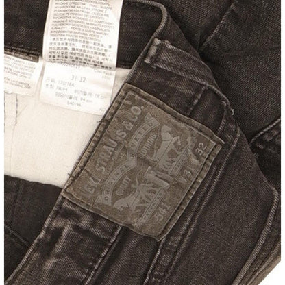 Levi's 541 Men Black Straight Regular Stretch Jeans W31 L31