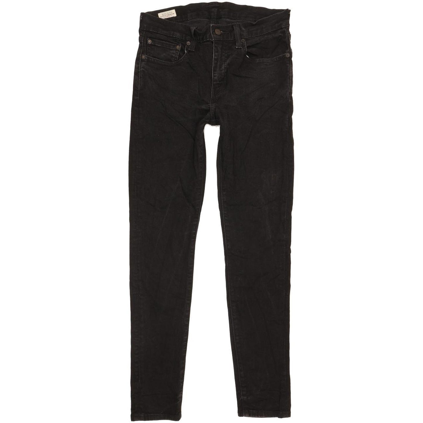Levi's Men Black Skinny Slim Stretch Jeans W32 L31