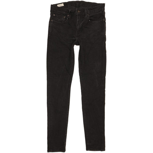 Levi's Men Black Skinny Slim Stretch Jeans W32 L31
