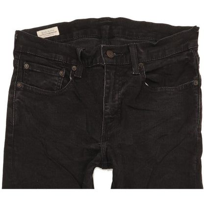 Levi's Men Black Skinny Slim Stretch Jeans W32 L31