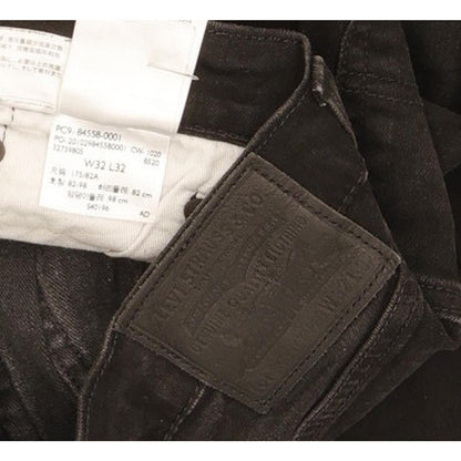 Levi's Men Black Skinny Slim Stretch Jeans W32 L31