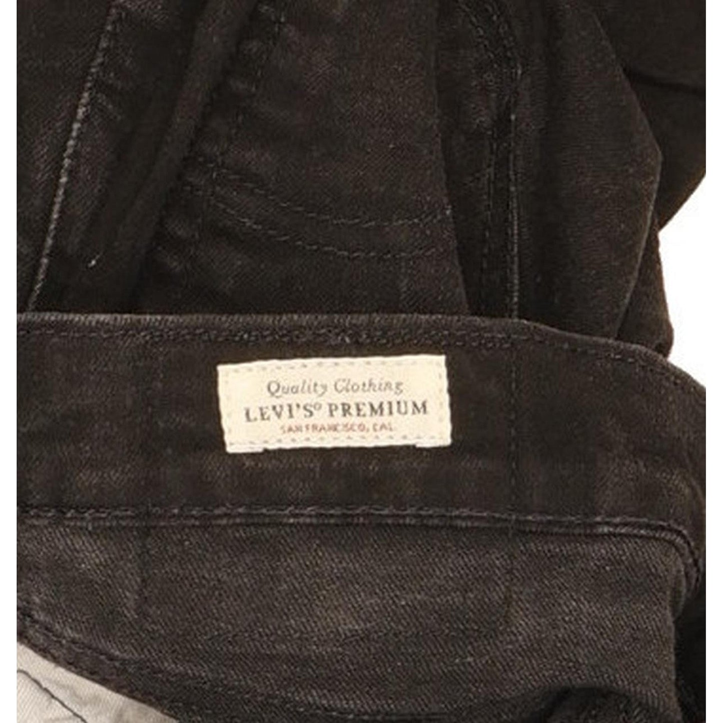 Levi's Men Black Skinny Slim Stretch Jeans W32 L31