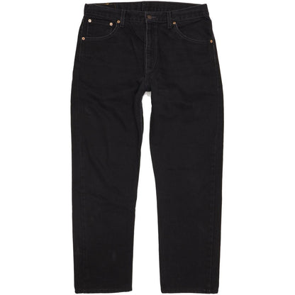 Levi's 521 Men Black Straight Regular Jeans W35 L29
