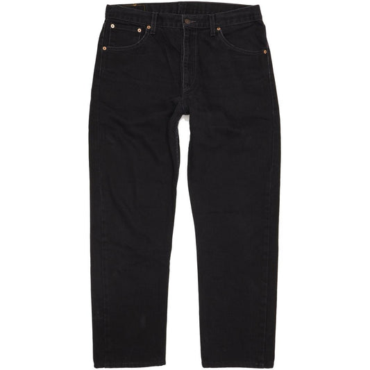 Levi's 521 Men Black Straight Regular Jeans W35 L29
