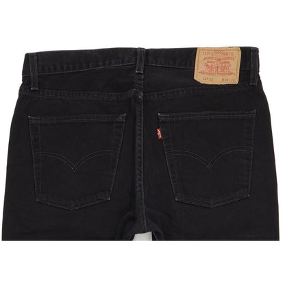 Levi's 521 Men Black Straight Regular Jeans W35 L29
