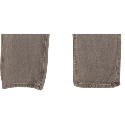 Lee Men Grey Straight Regular Jeans W33 L30