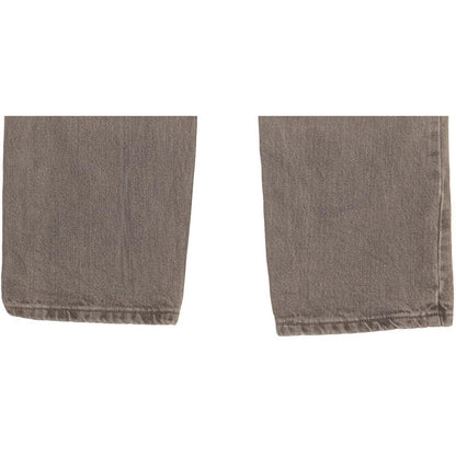 Lee Men Grey Straight Regular Jeans W33 L30