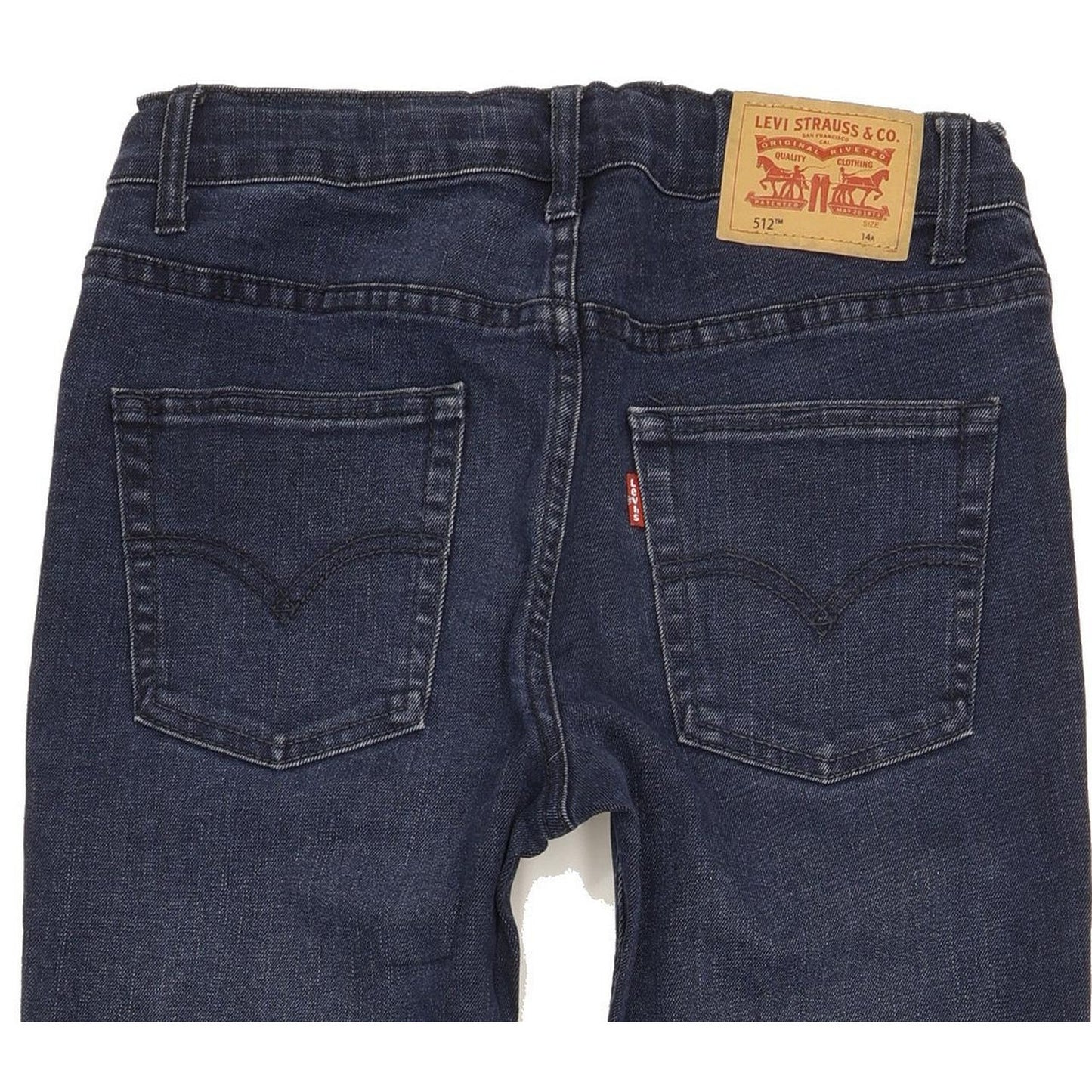 Levi's 512 Kids Blue Tapered Slim Stretch Jeans W28 L30