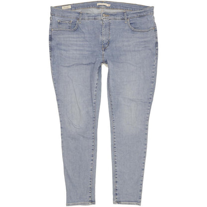 Levi's 310 Shaping Blue Skinny Slim Stretch Jeans High Waisted W40 L30