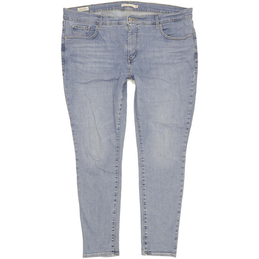 Levi's 310 Shaping Blue Skinny Slim Stretch Jeans High Waisted W40 L30