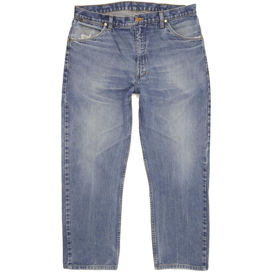 Wrangler Men Blue Straight Regular Jeans W37 L27