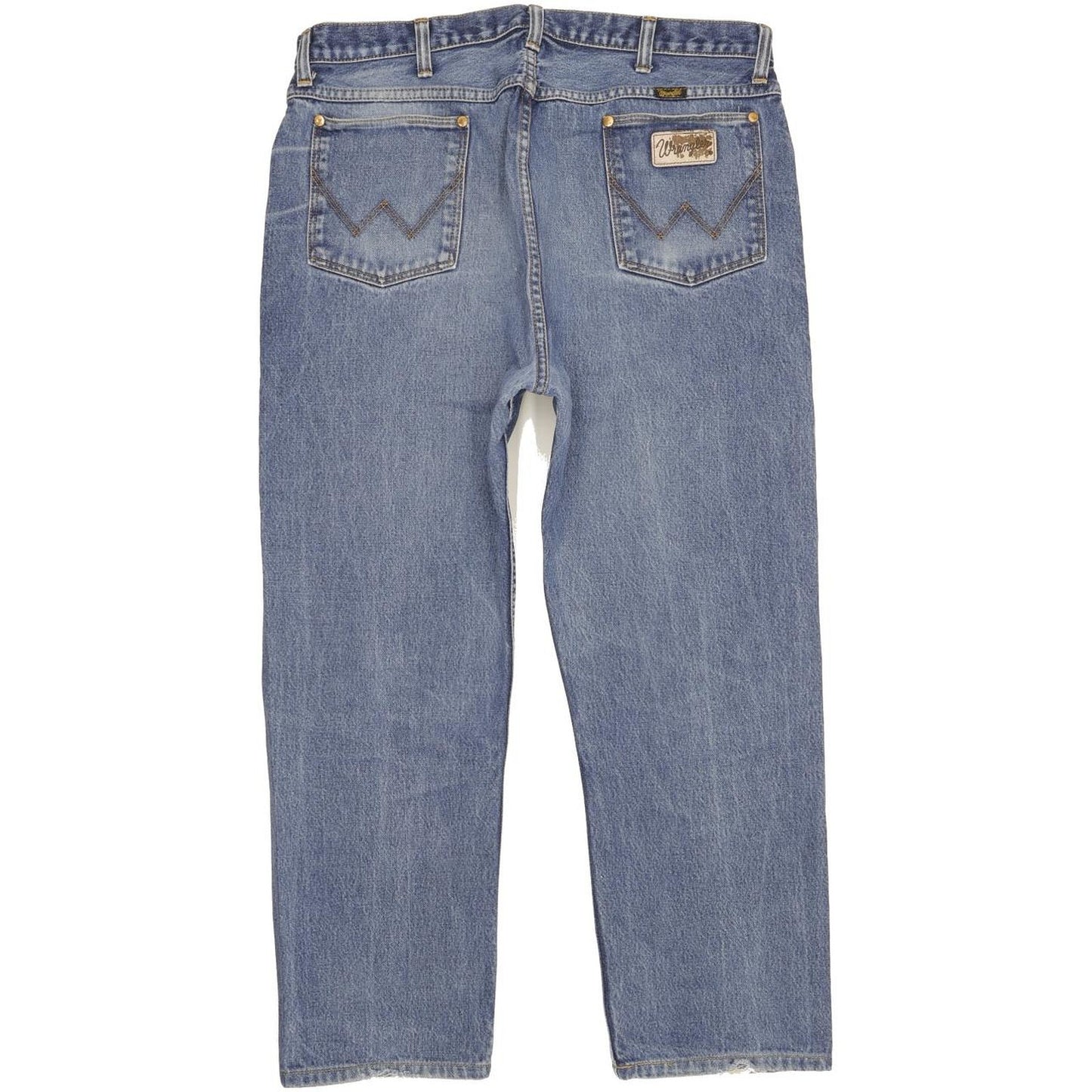 Wrangler Men Blue Straight Regular Jeans W37 L27