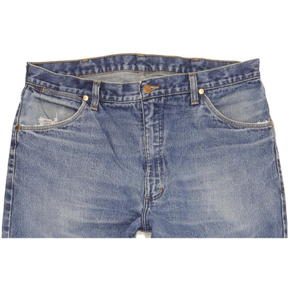 Wrangler Men Blue Straight Regular Jeans W37 L27