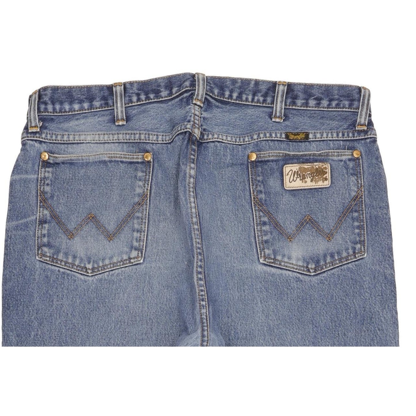 Wrangler Men Blue Straight Regular Jeans W37 L27