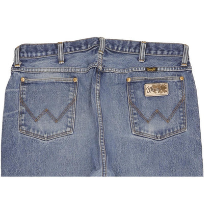 Wrangler Men Blue Straight Regular Jeans W37 L27