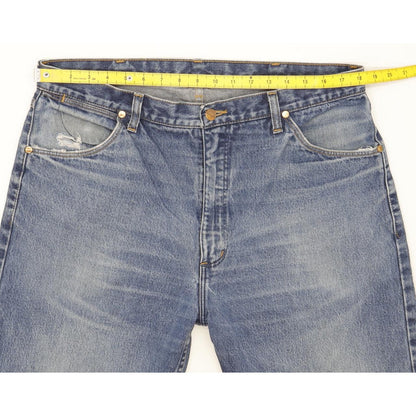 Wrangler Men Blue Straight Regular Jeans W37 L27