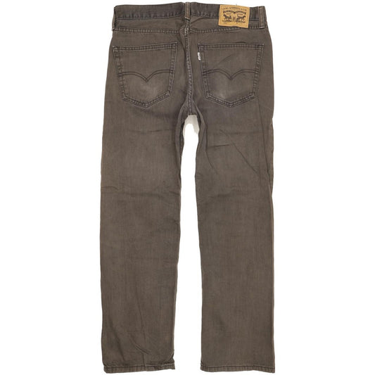 Levi's 505 Men Charcoal Straight Regular Jeans W32 L29