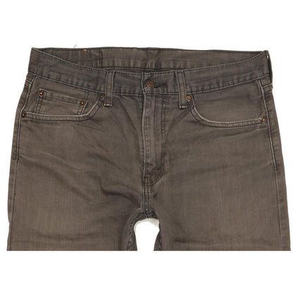 Levi's 505 Men Charcoal Straight Regular Jeans W32 L29