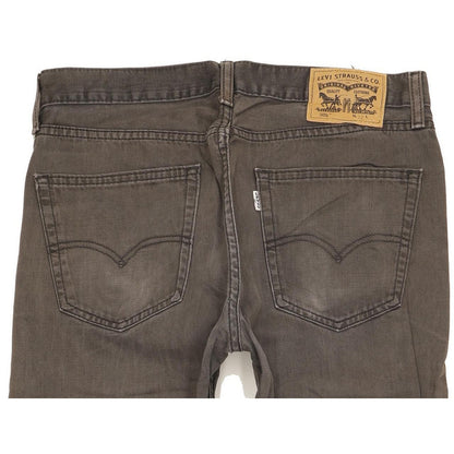 Levi's 505 Men Charcoal Straight Regular Jeans W32 L29