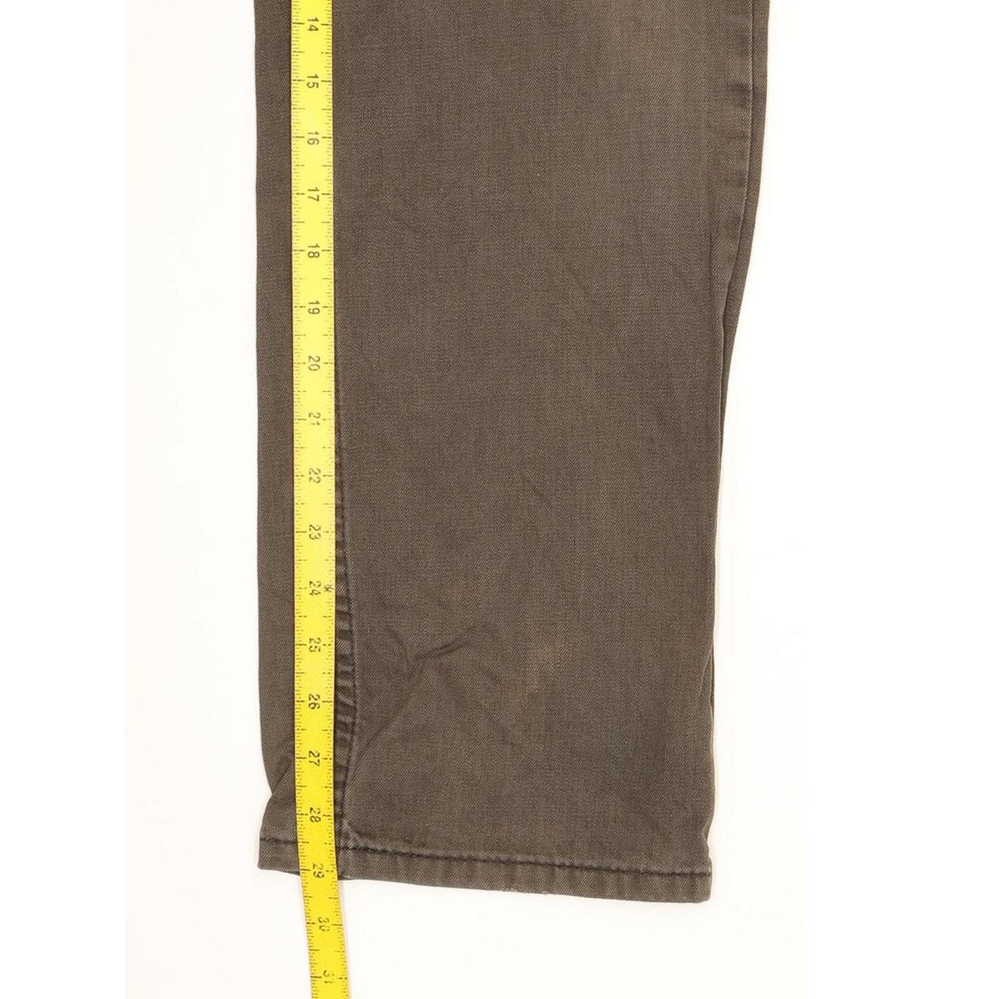 Levi's 505 Men Charcoal Straight Regular Jeans W32 L29