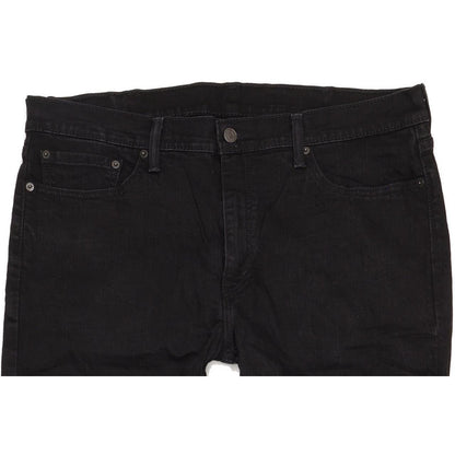 Levi's 514 Men Black Straight Slim Jeans W38 L32