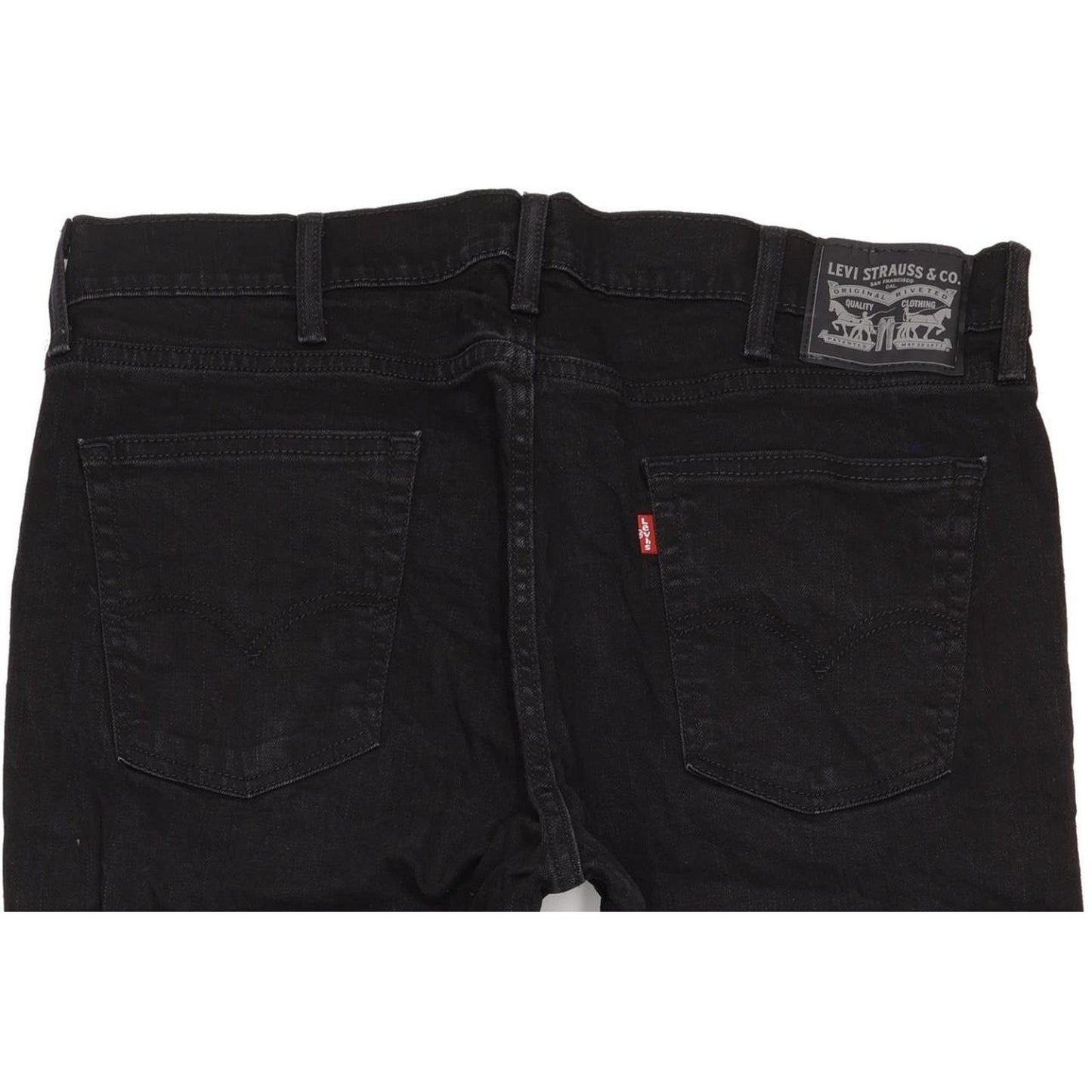 Levi's 514 Men Black Straight Slim Jeans W38 L32