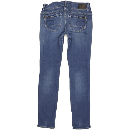 G-Star Midge Cody Women Blue Skinny Slim Stretch Jeans W29 L32