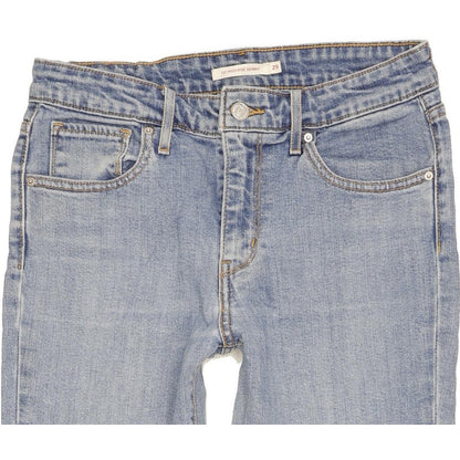 Levi's 721 Women Blue Skinny Slim Stretch Jeans W29 L32