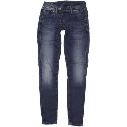 G-Star Lynn Mid Women Blue Skinny Slim Stretch Jeans W28 L33