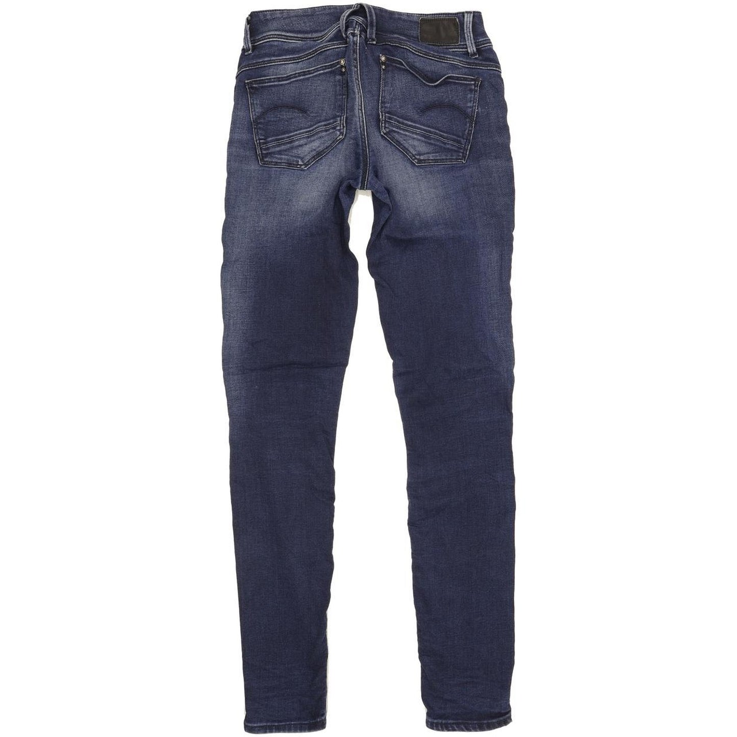 G-Star Lynn Mid Women Blue Skinny Slim Stretch Jeans W28 L33