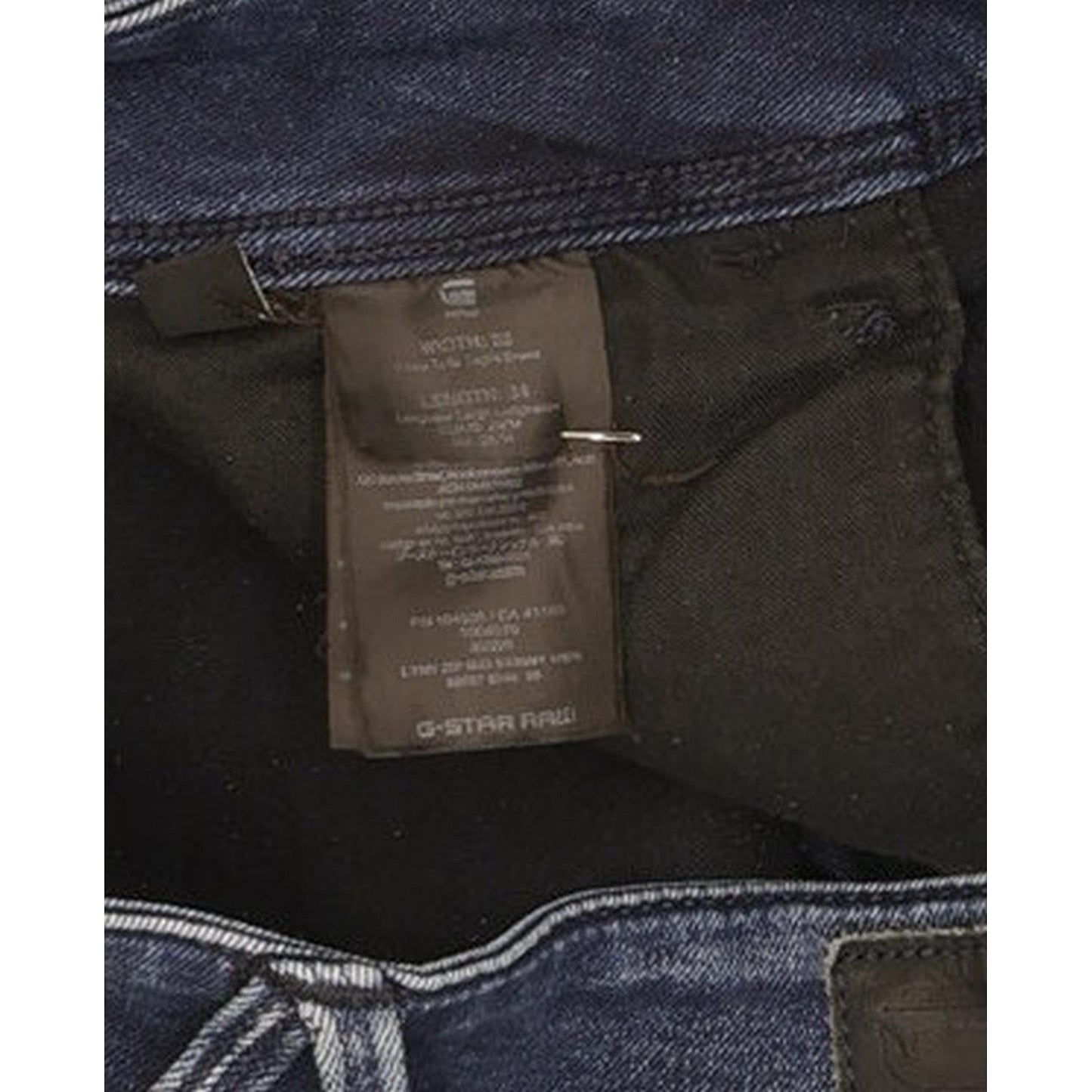 G-Star Lynn Mid Women Blue Skinny Slim Stretch Jeans W28 L33