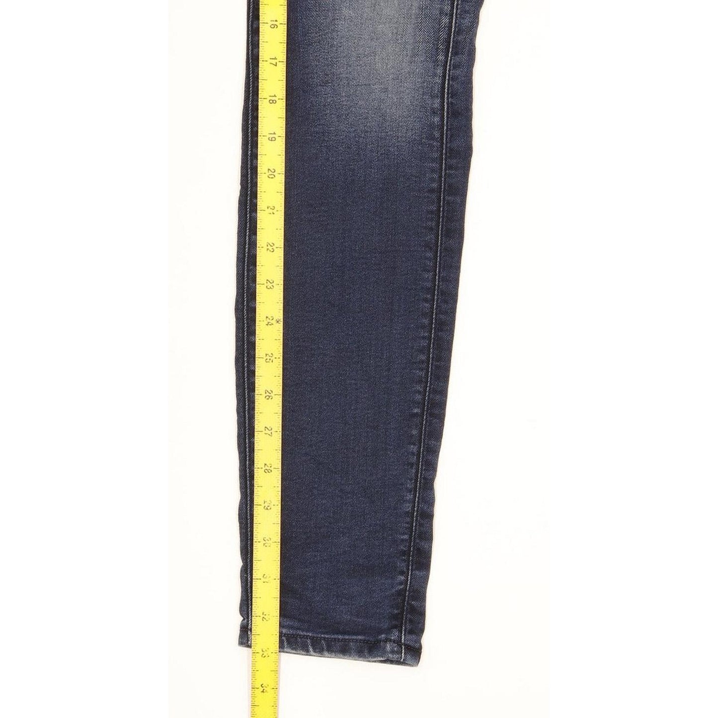 G-Star Lynn Mid Women Blue Skinny Slim Stretch Jeans W28 L33