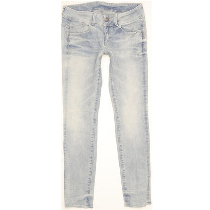 G-Star Lynn Mid Women Blue Skinny Slim Stretch Jeans W30 L31