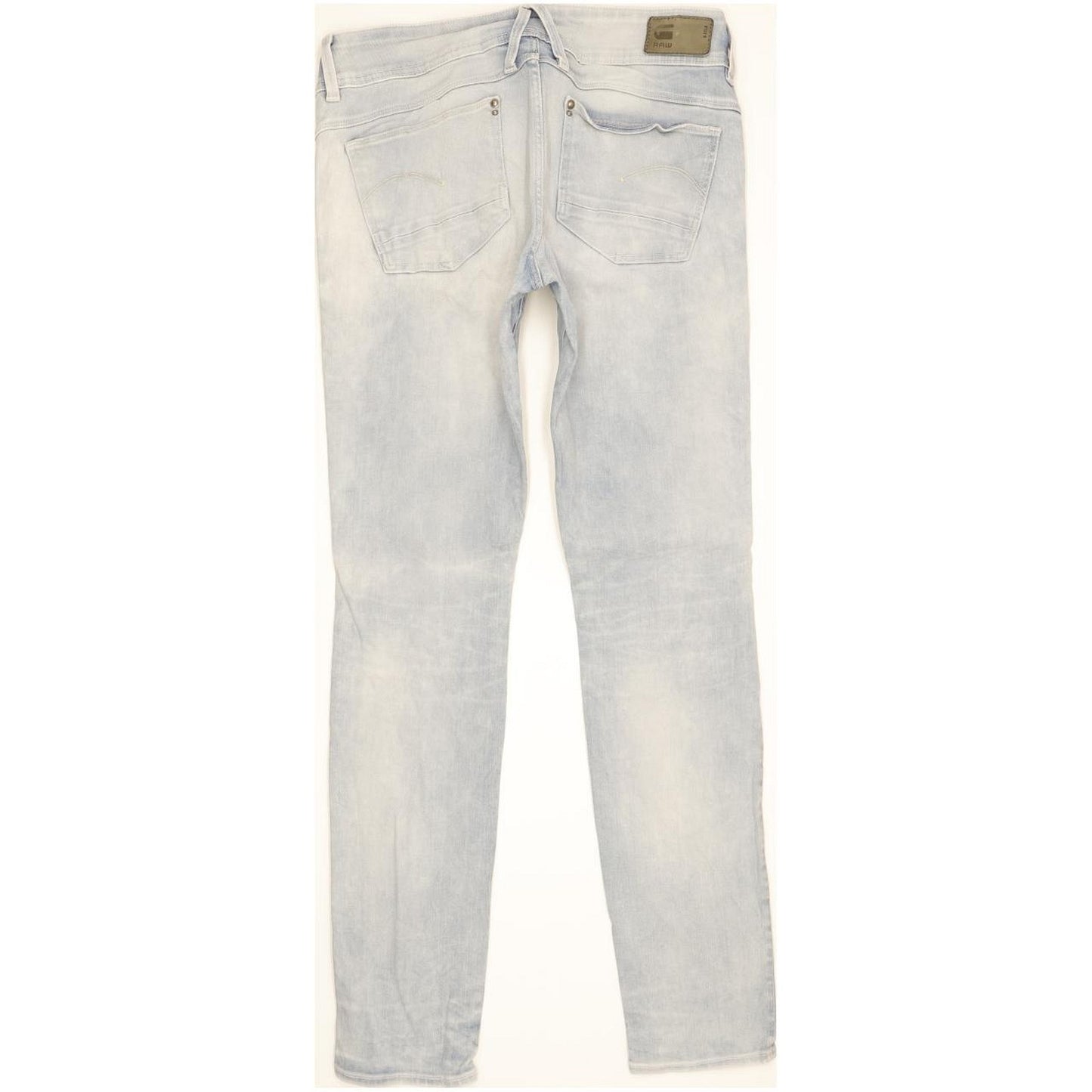 G-Star Lynn Mid Women Blue Skinny Slim Stretch Jeans W30 L31