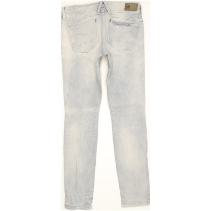 G-Star Lynn Mid Women Blue Skinny Slim Stretch Jeans W30 L31