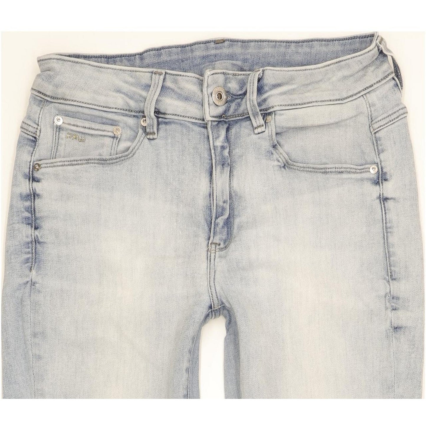 G-Star 3301 High Women Blue Skinny Slim Stretch Jeans W29 L31