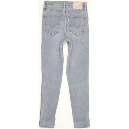 Levi's Line 8 Blue Skinny Slim Jeans High Waisted W27 L29